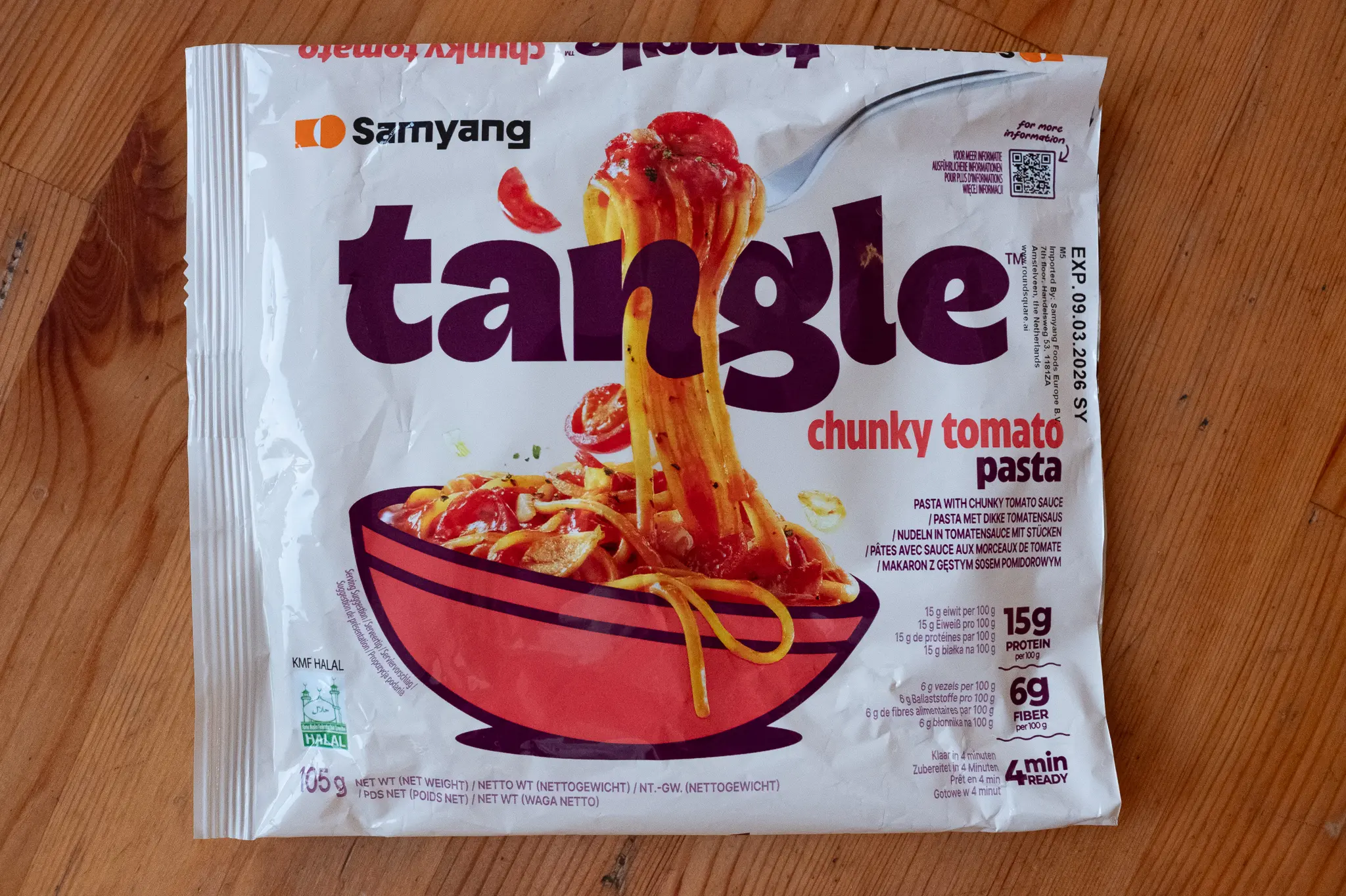 Gallery image 1 for Samyang Tangle Chunky Tomato Pasta